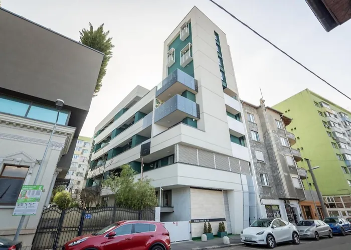 19 - Private Terrace & Parking Апартаменти Бухарест